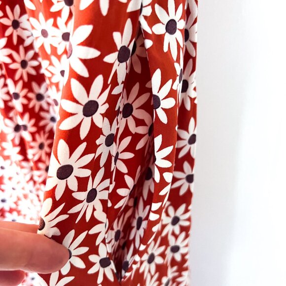 Madewell Clara Midi Dress in Falling Daisies Medium - Picture 10 of 14